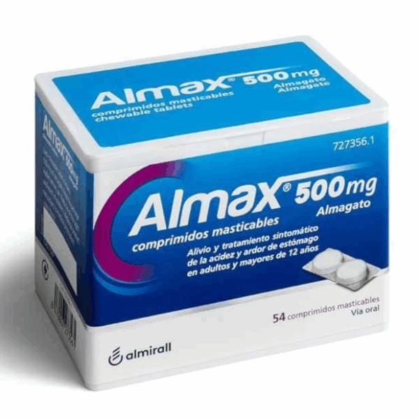 Antiácidos 500mg 50 tab