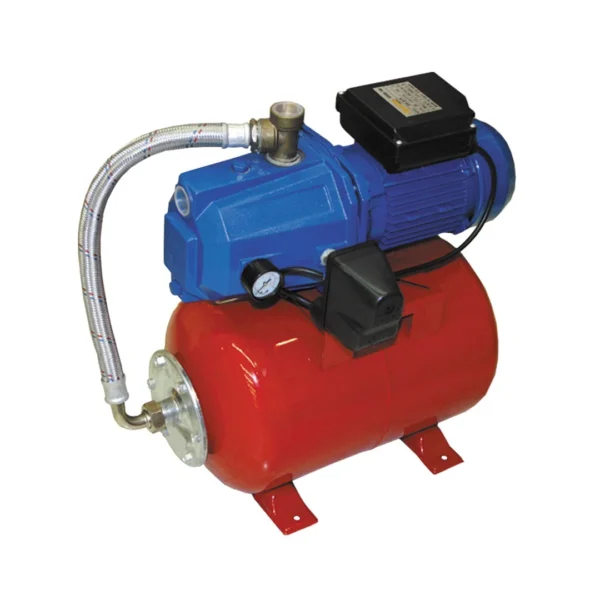 Bomba De Agua 1HP Con Tanque De Presión 25L