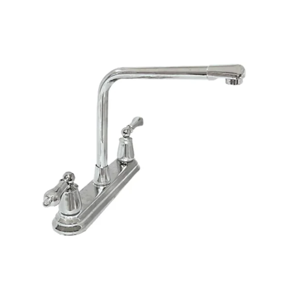 Llave Doble para Fregadero con Manilla Tradicional
