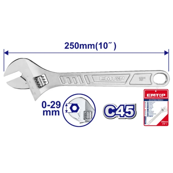 Llave de Ajuste 10 Pulgadas