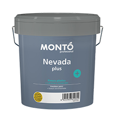 Pintura Nevada Plus Mate Plástica Vinil Blanco 4L
