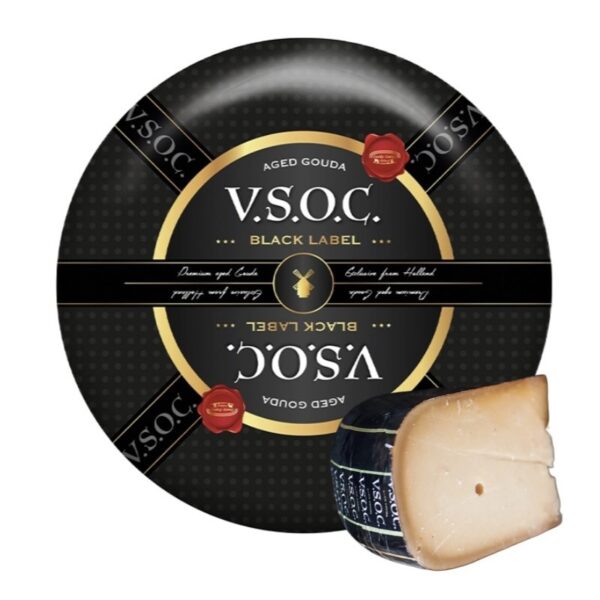Queso Gouda Holandés Madurado por 12 meses Black label Premium Kg