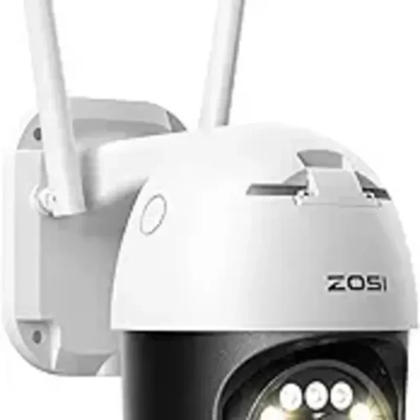 ZOSI Cámara panorámica inclinable WiFi 3K, C296